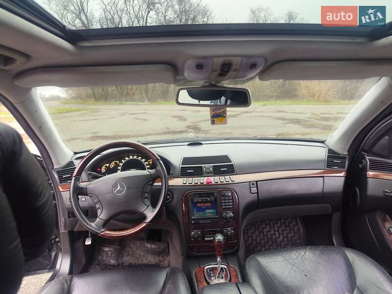 Седан Mercedes-Benz S-Class 2001 в Днепре