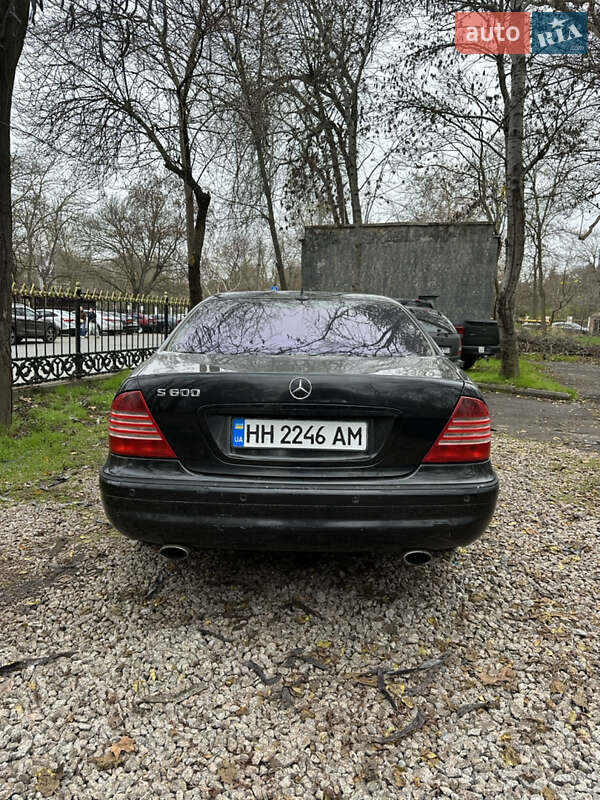 Седан Mercedes-Benz S-Class 2001 в Одесі