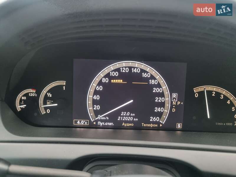 Седан Mercedes-Benz S-Class 2008 в Рівному фото 50 Седан Mercedes-Benz S-Class 2008 в Рівному