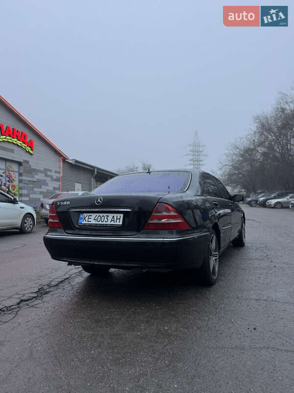 Седан Mercedes-Benz S-Class 2001 в Днепре