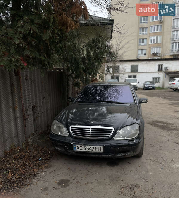 Mercedes-Benz S-Class 1999 Mercedes-Benz S-Class 1999