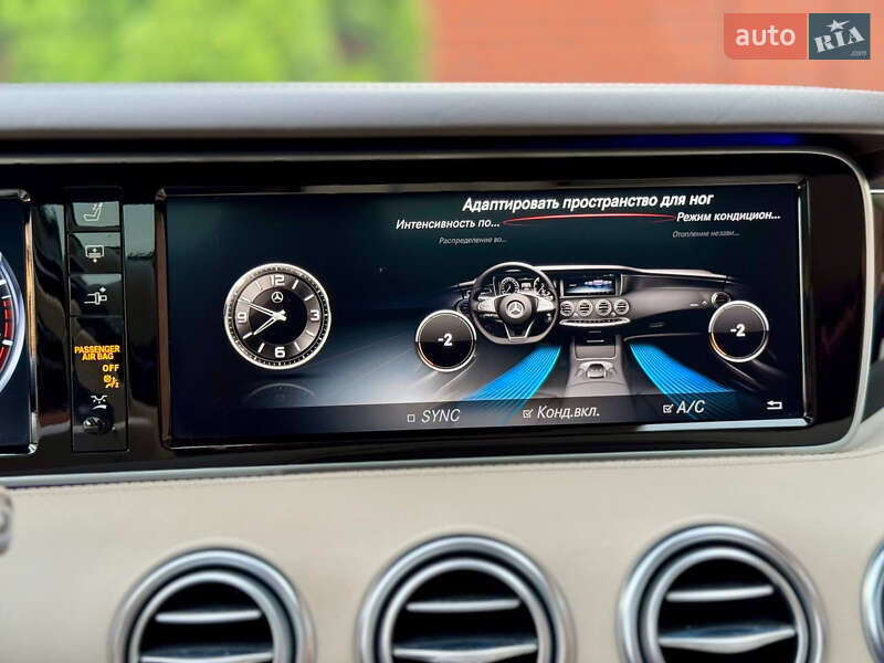 Купе Mercedes-Benz S-Class 2014 в Ужгороде фото 56 Купе Mercedes-Benz S-Class 2014 в Ужгороде