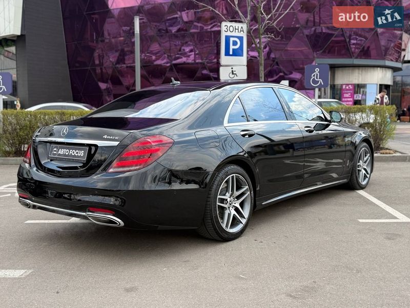 Седан Mercedes-Benz S-Class 2017 в Києві