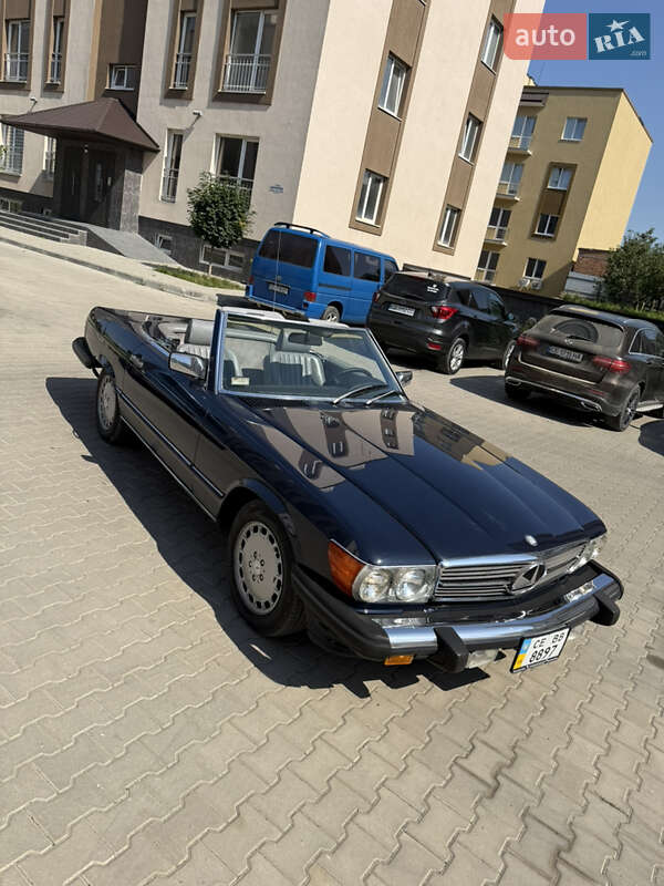 Родстер Mercedes-Benz SL-Class 1986 в Чернівцях фото Родстер Mercedes-Benz SL-Class 1986 в Чернівцях
