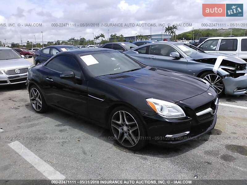 Родстер Mercedes-Benz SLK-Class 2013 в Киеве