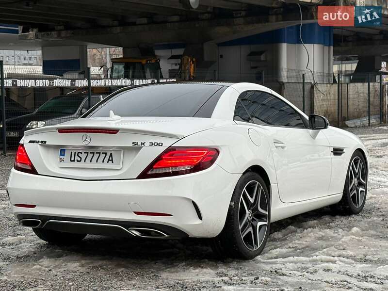 Родстер Mercedes-Benz SLK-Class 2016 в Дніпрі