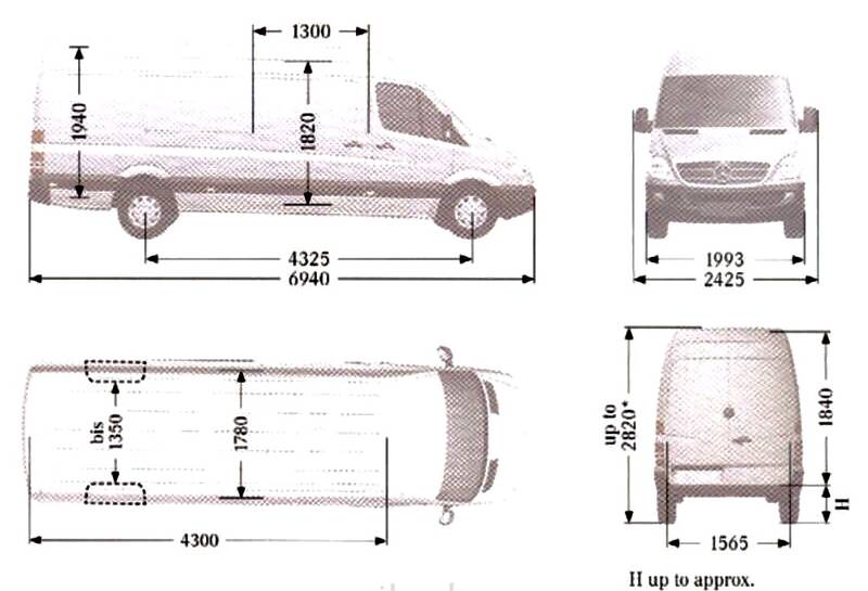 Мікроавтобус Mercedes-Benz Sprinter 2006 в Києві