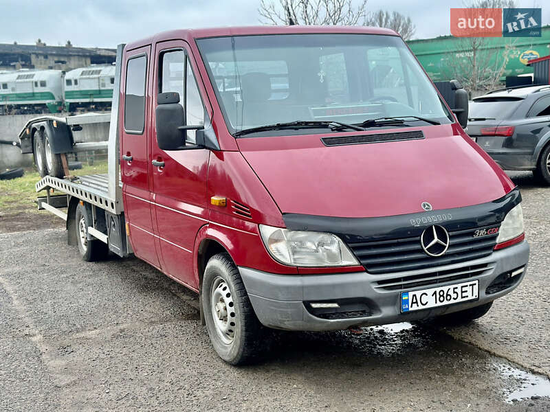 Евакуатор Mercedes-Benz Sprinter 2000 в Володимирі