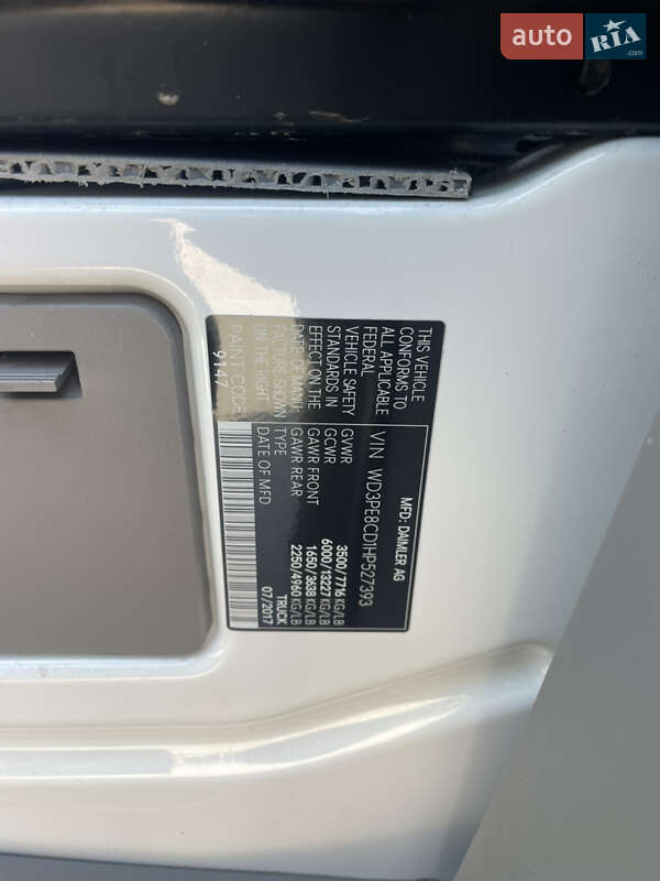 Грузопассажирский фургон Mercedes-Benz Sprinter 2017 в Тернополе фото 12 Грузопассажирский фургон Mercedes-Benz Sprinter 2017 в Тернополе