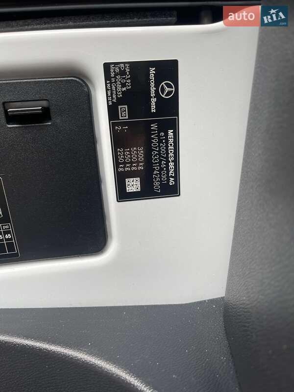 Грузовой фургон Mercedes-Benz Sprinter 2022 в Киеве