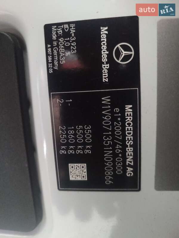 Грузовой фургон Mercedes-Benz Sprinter 2021 в Ковеле фото 24 Грузовой фургон Mercedes-Benz Sprinter 2021 в Ковеле