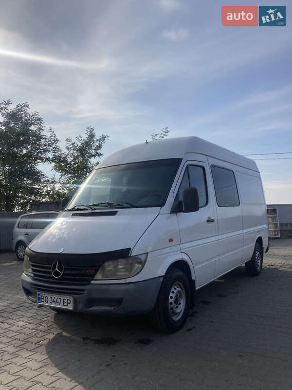 Грузопассажирский фургон Mercedes-Benz Sprinter 2001 в Черновцах фото 2 Грузопассажирский фургон Mercedes-Benz Sprinter 2001 в Черновцах