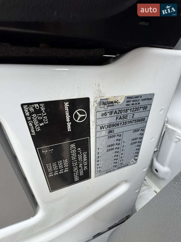 Грузовой фургон Mercedes-Benz Sprinter 2018 в Киеве