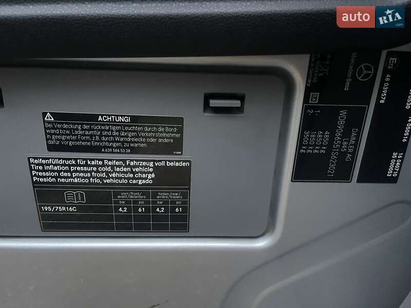 Грузовой фургон Mercedes-Benz Sprinter 2011 в Вижнице фото 15 Грузовой фургон Mercedes-Benz Sprinter 2011 в Вижнице