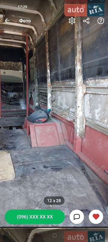Вантажопасажирський фургон Mercedes-Benz T2 1995 в Луцьку