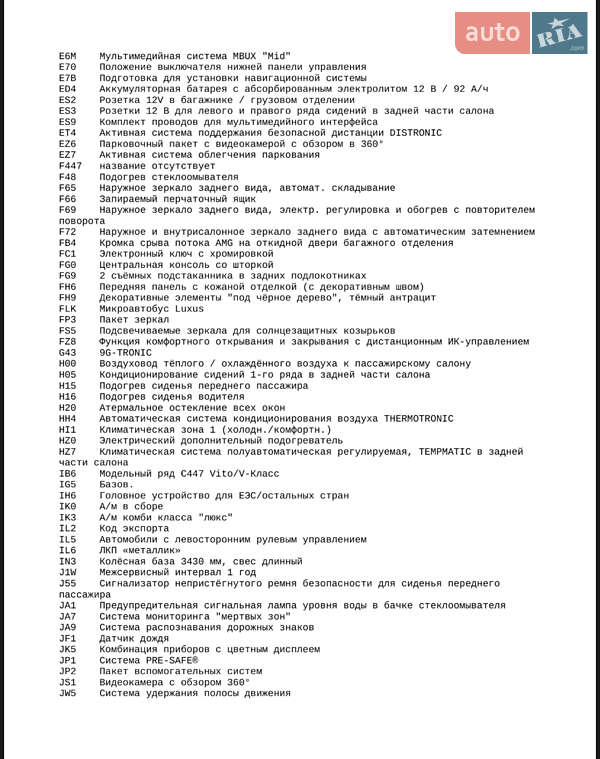 Минивэн Mercedes-Benz V-Class 2023 в Киеве фото 83 Минивэн Mercedes-Benz V-Class 2023 в Киеве