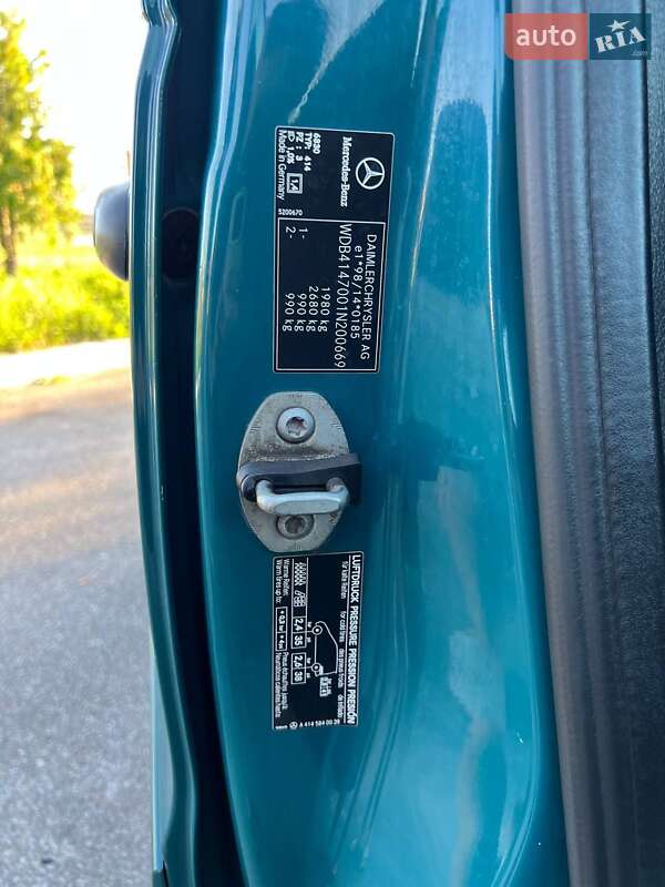 Минивэн Mercedes-Benz Vaneo 2002 в Любомле