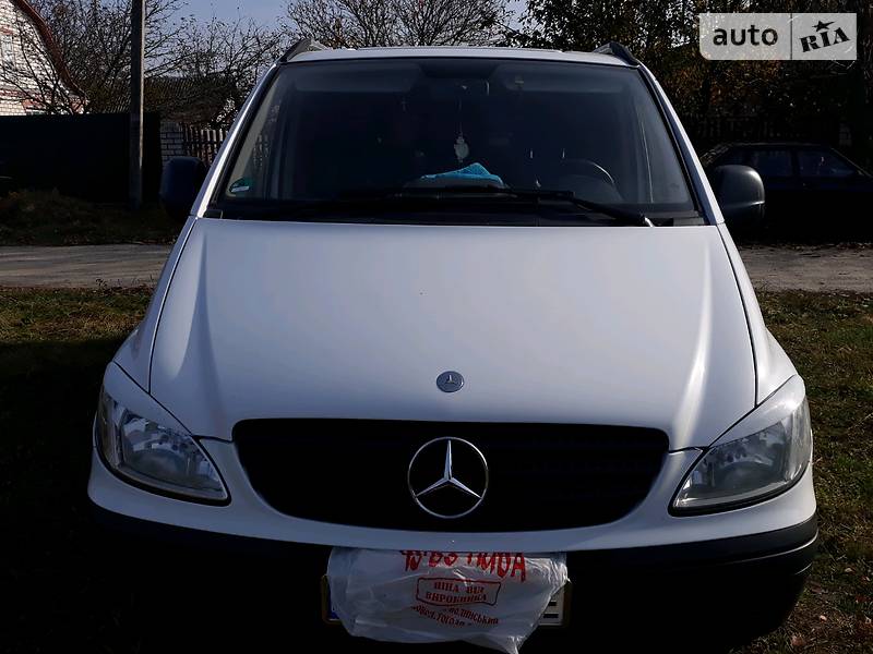 Мінівен Mercedes-Benz Vito 2007 в Звягелі фото Мінівен Mercedes-Benz Vito 2007 в Звягелі