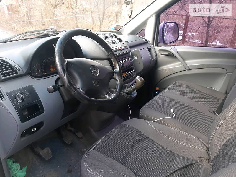Грузопассажирский фургон Mercedes-Benz Vito 2003 в Черновцах фото 9 Грузопассажирский фургон Mercedes-Benz Vito 2003 в Черновцах