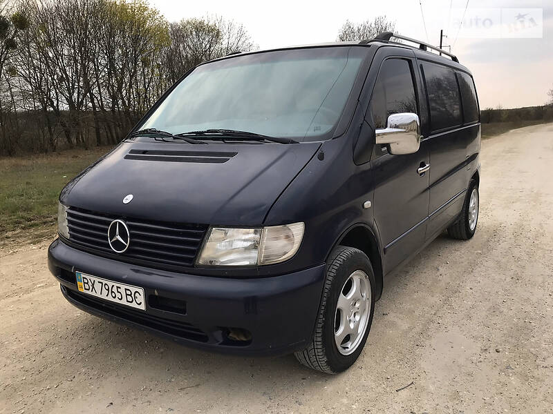 Вантажопасажирський фургон Mercedes-Benz Vito 2001 в Дунаївцях фото Вантажопасажирський фургон Mercedes-Benz Vito 2001 в Дунаївцях