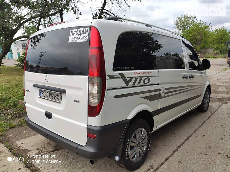 Вантажопасажирський фургон Mercedes-Benz Vito 2005 в Первомайську фото 8 Вантажопасажирський фургон Mercedes-Benz Vito 2005 в Первомайську