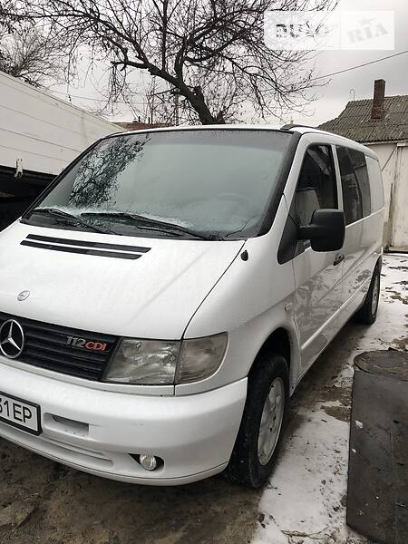 Грузопассажирский фургон Mercedes-Benz Vito 2002 в Кременчуге фото 2 Грузопассажирский фургон Mercedes-Benz Vito 2002 в Кременчуге