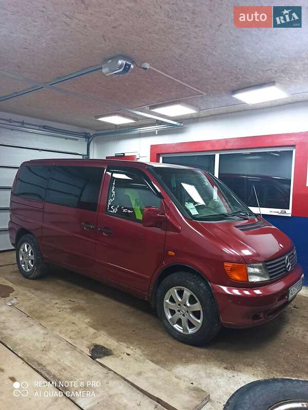 Минивэн Mercedes-Benz Vito 1999 в Межгорье фото 7 Минивэн Mercedes-Benz Vito 1999 в Межгорье