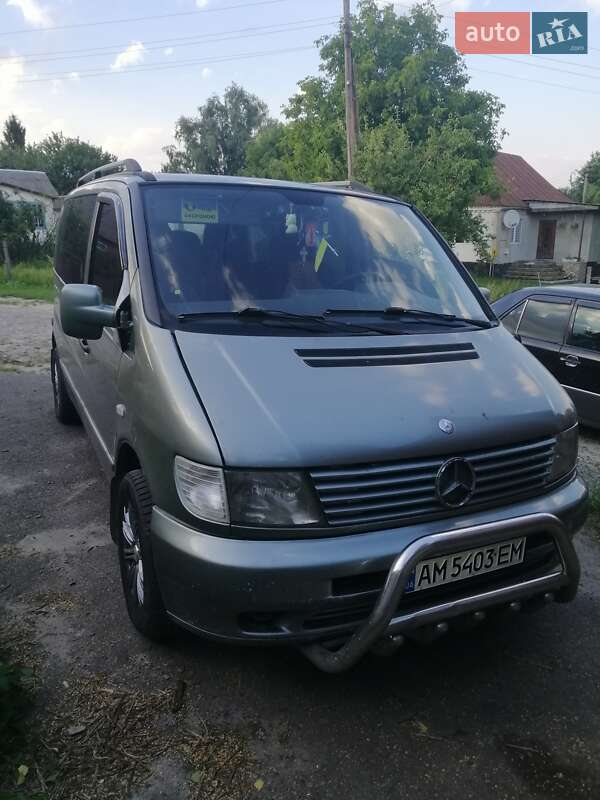 Минивэн Mercedes-Benz Vito 2001 в Олевске фото 10 Минивэн Mercedes-Benz Vito 2001 в Олевске