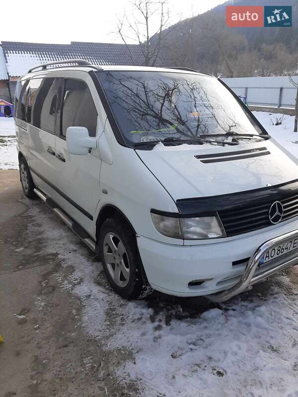 Минивэн Mercedes-Benz Vito 2000 в Межгорье фото 12 Минивэн Mercedes-Benz Vito 2000 в Межгорье