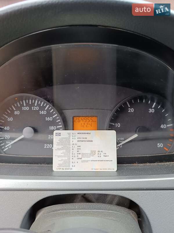Минивэн Mercedes-Benz Vito 2008 в Добровеличковке