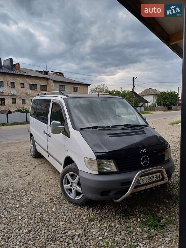 Минивэн Mercedes-Benz Vito 2000 в Сторожинце фото 2 Минивэн Mercedes-Benz Vito 2000 в Сторожинце