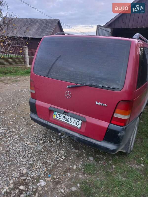 Минивэн Mercedes-Benz Vito 2001 в Сторожинце фото 4 Минивэн Mercedes-Benz Vito 2001 в Сторожинце