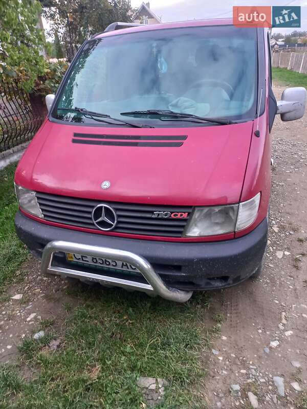 Минивэн Mercedes-Benz Vito 2001 в Сторожинце фото 3 Минивэн Mercedes-Benz Vito 2001 в Сторожинце