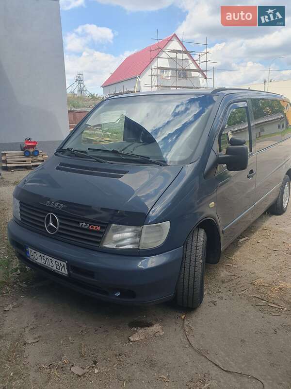Минивэн Mercedes-Benz Vito 2002 в Тячеве фото 7 Минивэн Mercedes-Benz Vito 2002 в Тячеве