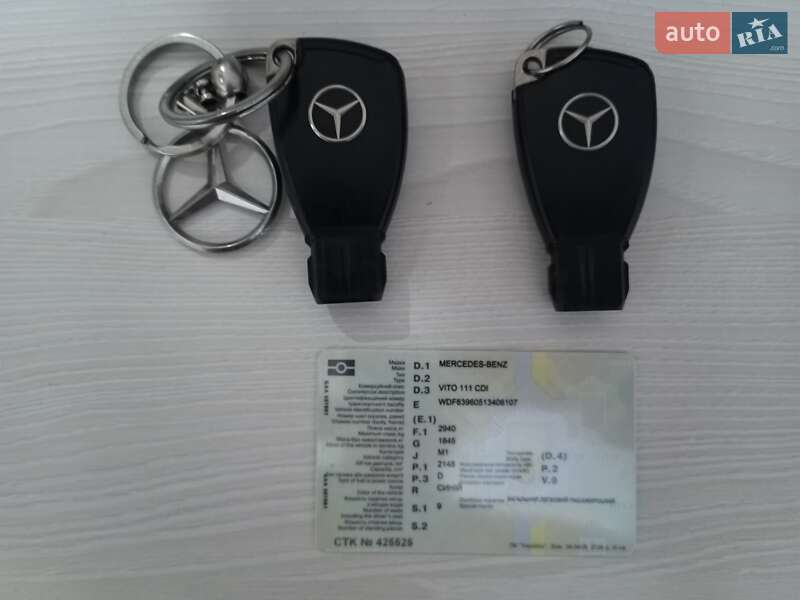 Минивэн Mercedes-Benz Vito 2008 в Луцке