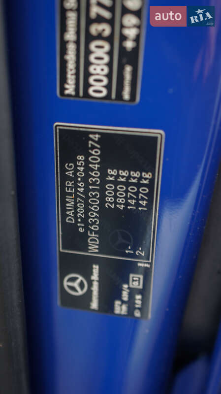 Минивэн Mercedes-Benz Vito 2011 в Черновцах