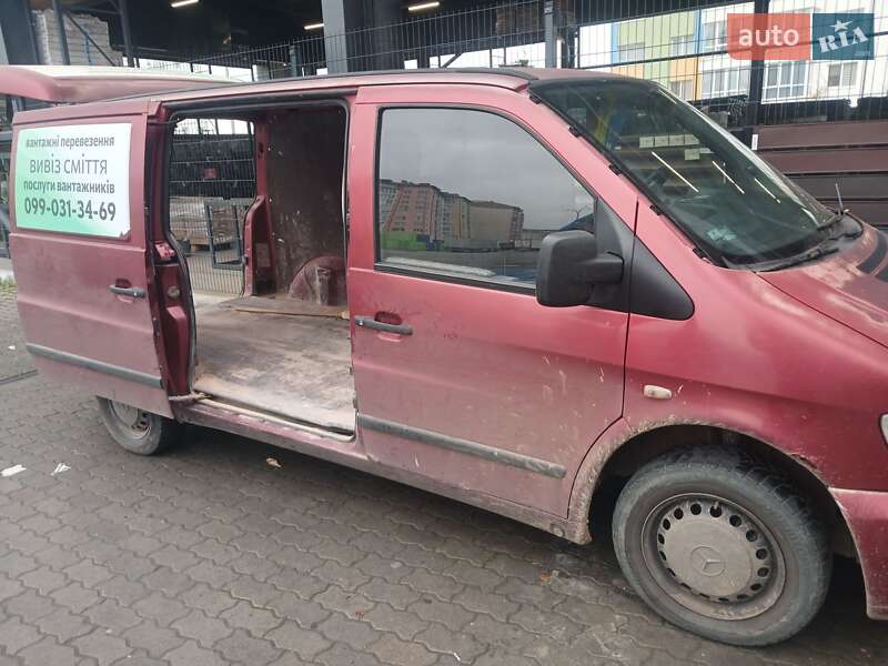Грузовой фургон Mercedes-Benz Vito 2003 в Ивано-Франковске фото 4 Грузовой фургон Mercedes-Benz Vito 2003 в Ивано-Франковске