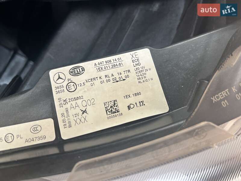 Минивэн Mercedes-Benz Vito 2020 в Ивано-Франковске