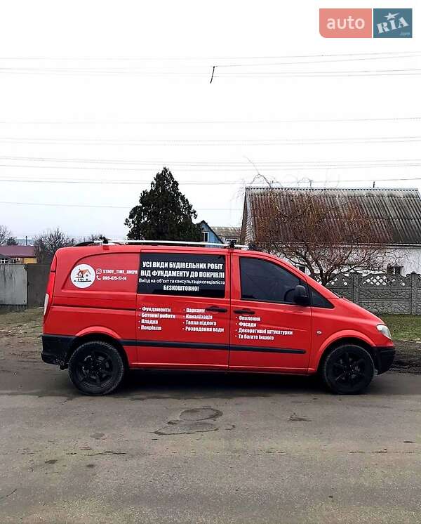 Грузовой фургон Mercedes-Benz Vito 2006 в Новомосковске фото 2 Грузовой фургон Mercedes-Benz Vito 2006 в Новомосковске