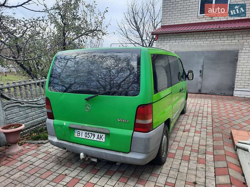 Минивэн Mercedes-Benz Vito 1998 в Градижске фото 4 Минивэн Mercedes-Benz Vito 1998 в Градижске
