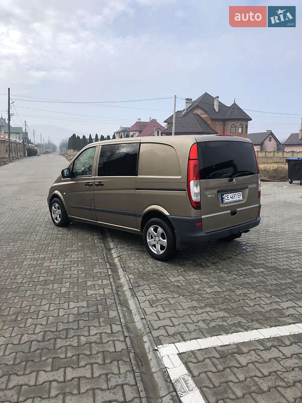 Грузовой фургон Mercedes-Benz Vito 2010 в Черновцах