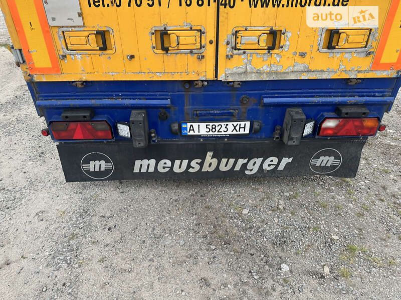 Тентованный борт (штора) - полуприцеп Meusburger MPS 2003 в Березане фото 6 Тентованный борт (штора) - полуприцеп Meusburger MPS 2003 в Березане