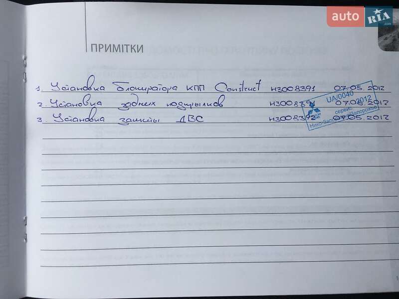 Седан Mitsubishi Lancer 2012 в Запоріжжі