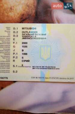 Внедорожник / Кроссовер Mitsubishi Outlander 2003 в 