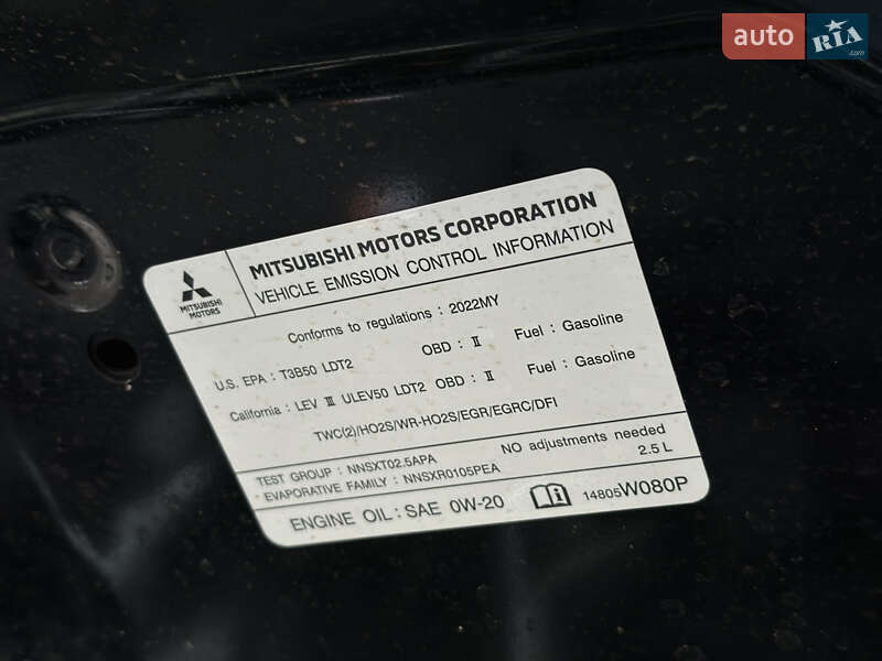 Внедорожник / Кроссовер Mitsubishi Outlander 2022 в Житомире