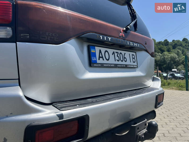 Внедорожник / Кроссовер Mitsubishi Pajero Sport 2002 в Сваляве