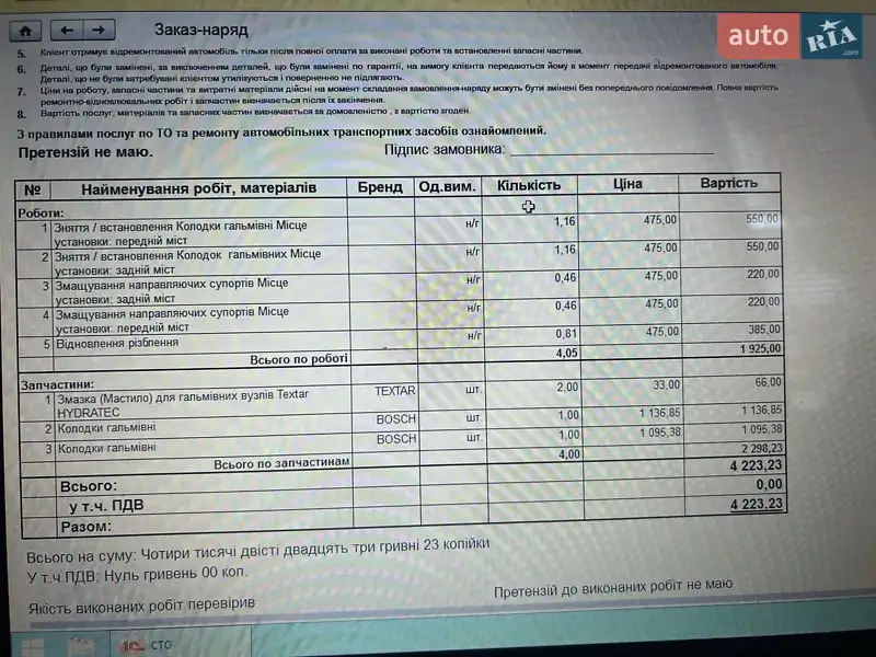 Внедорожник / Кроссовер Mitsubishi Pajero 2008 в Киеве документ