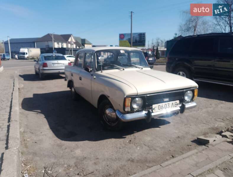 Седан Москвич/АЗЛК 412 1984 в Горохове