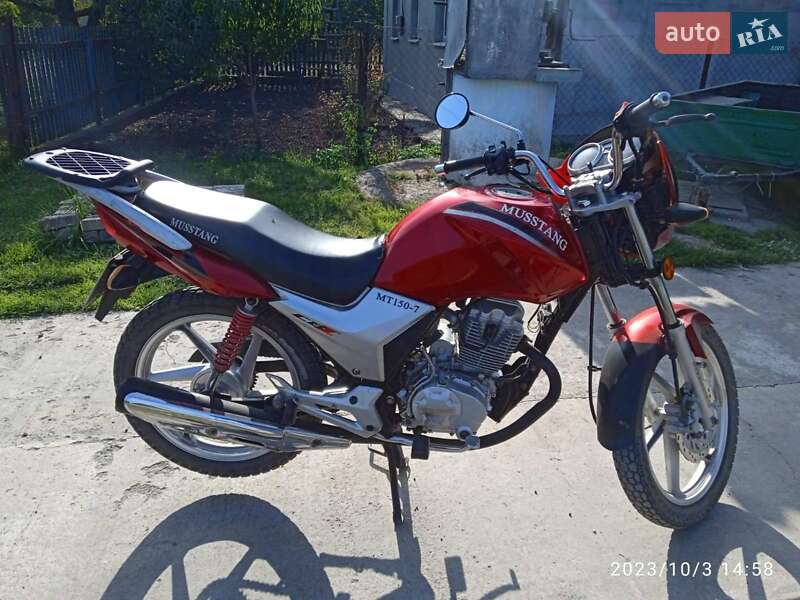 Мотоцикл Классік Musstang МТ 150-7 2013 в Верхньодніпровську