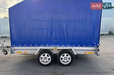 Тентованный борт (штора) - прицеп Niewiadow 1200 1995 в 